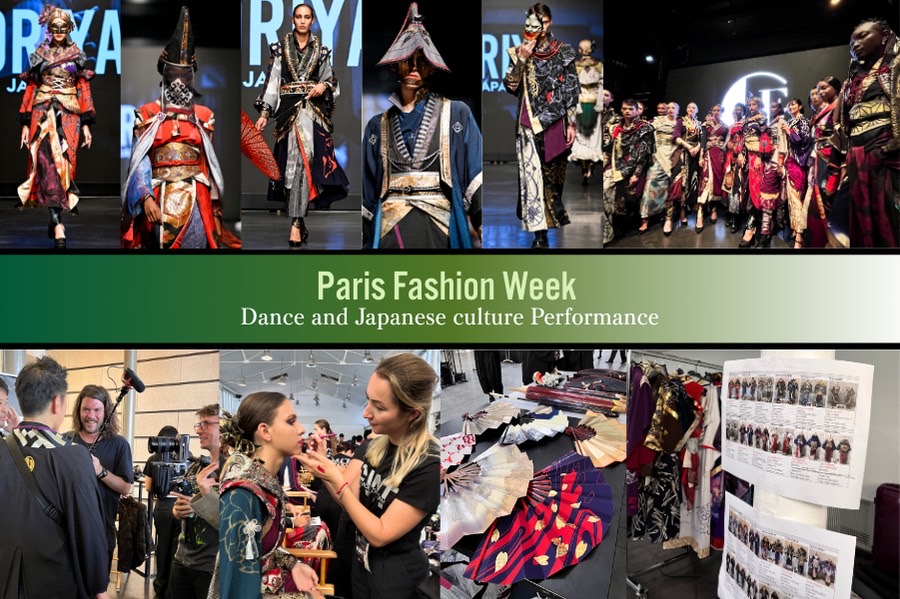 よさこい衣装でパリコレ参加|いおり屋